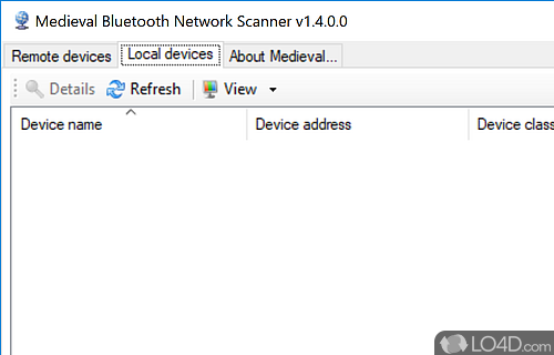 Bluetooth Scanner Screenshot