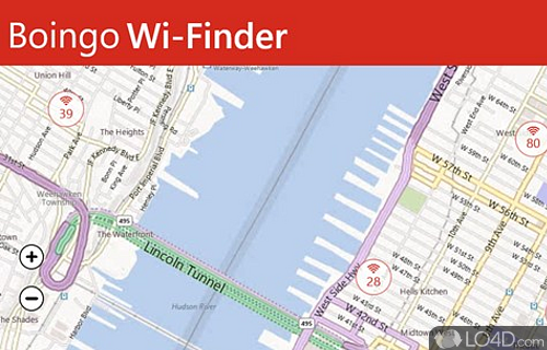 Boingo WiFinder Screenshot