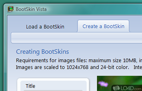 BootSkin Screenshot