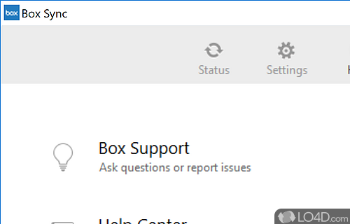 Box Sync Screenshot
