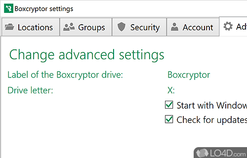 Data security across smartphones, tablets and desktops - Screenshot of BoxCryptor