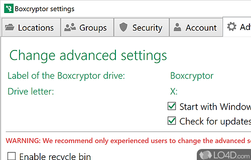 Dropbox - Screenshot of BoxCryptor