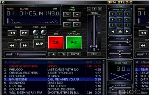Screenshot of BPM Studio - Tool for professional DJs