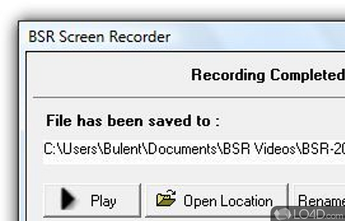 BSR Screen Recorder Screenshot