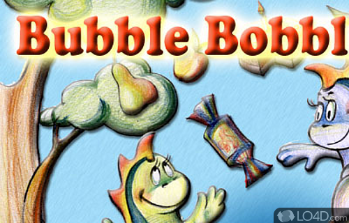 Screenshot of Bubble Bobble Quest - User interface