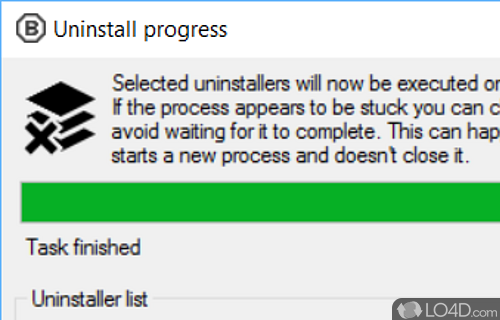Remove programs in an easy way - Screenshot of Bulk Crap Uninstaller