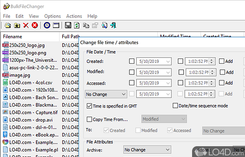 BulkFileChanger screenshot