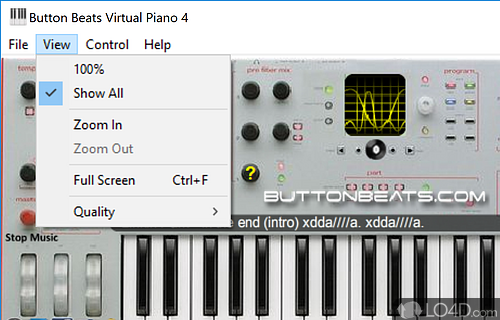 Azotado por el viento colateral Persistente Virtual Piano - Download