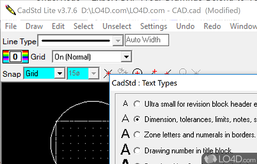 CadStd Lite screenshot