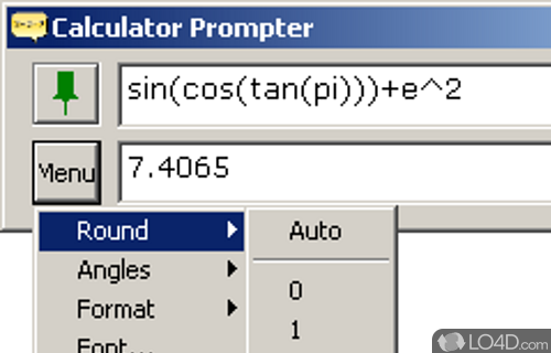 Calculator Prompter Screenshot