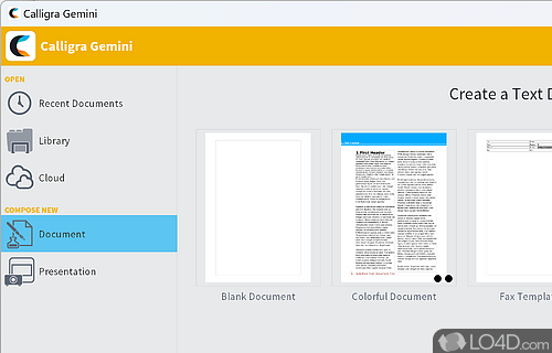 Calligra Suite Screenshot