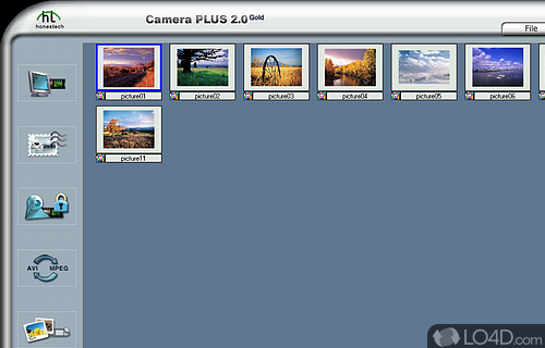 Suite of several tools created to offer a complete method to view - Screenshot of Camera Plus