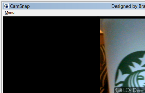 Screenshot of CamSnap - Piece of software that helps you capture snapshots with webcam on the fly