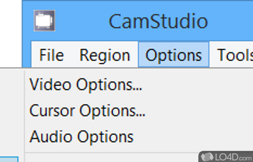 A compact tool for screen recording - Screenshot of CamStudio Portable