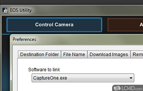 Canon EOS Capture Screenshot