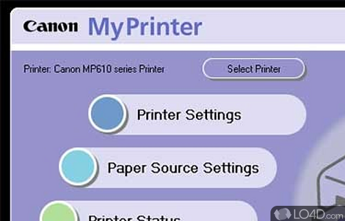 Canon My Printer Screenshot