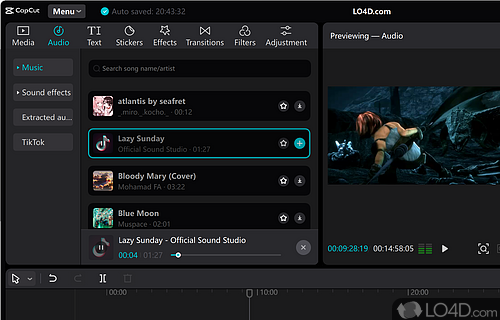 A video editor for all - Screenshot of CapCut