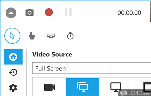 Screen capture utility that can record video and audio, along with keystrokes and mouse clicks - Screenshot of Captura