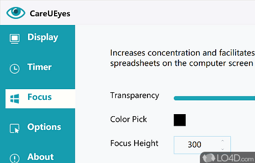 Adjust your monitor’s color temperature, protect your eyes and get better sleep - Screenshot of CareUEyes