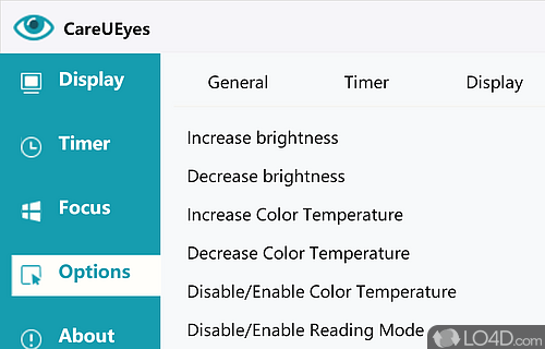 Solution For Eye Strain  - Screenshot of CareUEyes