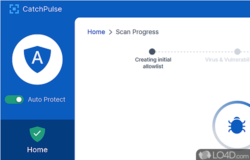 Extra security with the Universal AV mode - Screenshot of CatchPulse Antivirus