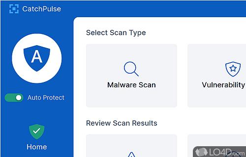 A multi-layered security solution - Screenshot of CatchPulse Antivirus