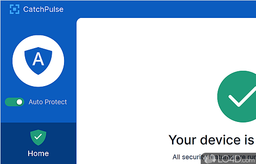 Constant protection against viruses - Screenshot of CatchPulse Antivirus