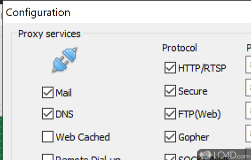 Versatile utility that offers a powerful set of features - Screenshot of CCProxy