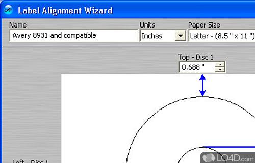 CD and DVD Labeler Screenshot