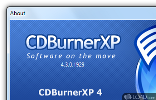 CDBurnerXP Screenshot