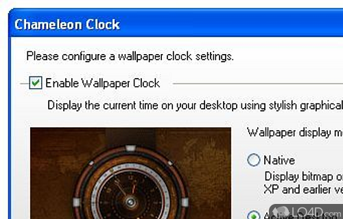 Chameleon Clock Screenshot