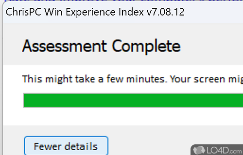 ChrisPC Win Experience Index 7.22.06 instaling