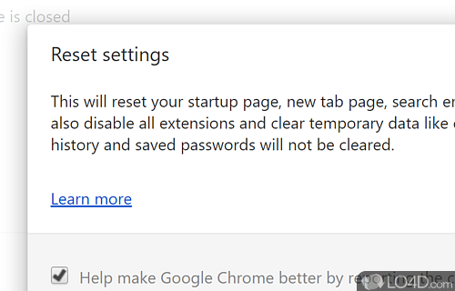 Chrome Cleanup Tool Screenshot