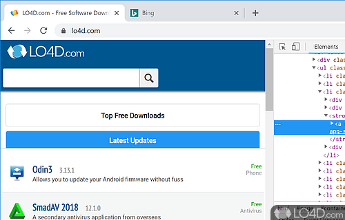 Open-source - Screenshot of Chromium Browser