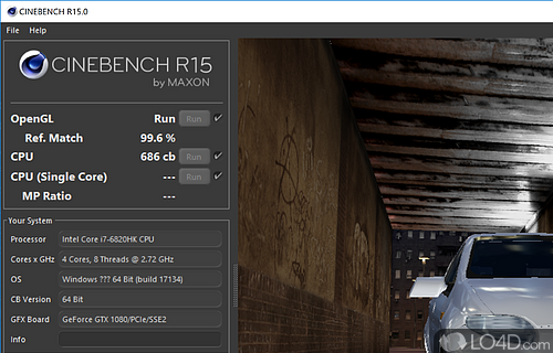 Cinebench Screenshot