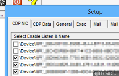 Monitor connected devices - Screenshot of Cisco CDP Monitor