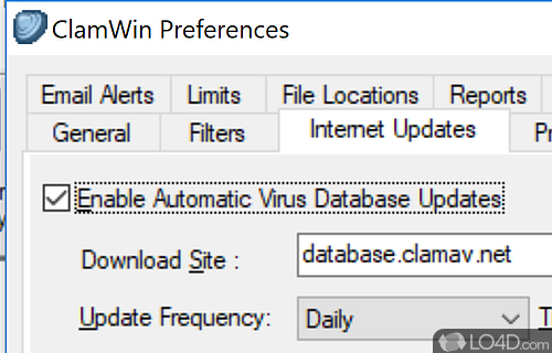 ClamWin Free Antivirus - Screenshot of ClamWin Antivirus