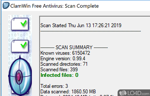 Clamwin free deals antivirus