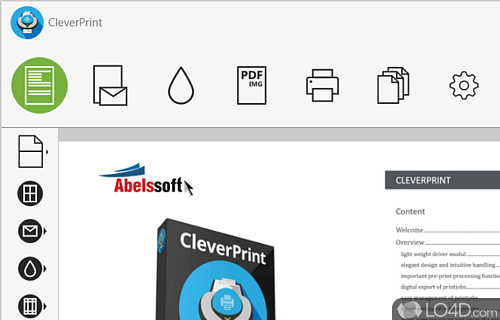 Screenshot of CleverPrint - Take full control over the printing process and reduce costs and time spent