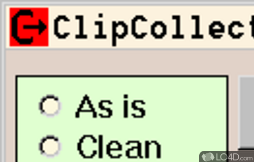 Screenshot of ClipCollect - With this app, easily copy and paste text snippets from clipboard or create HTML websites from any directory on computer