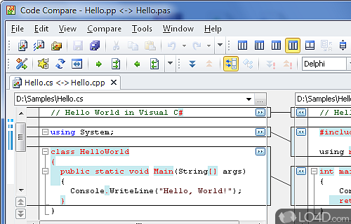 CodeCompare Screenshot
