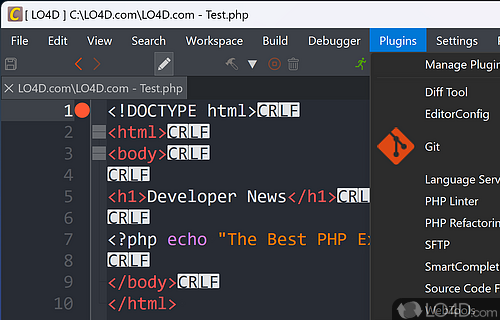 AngularJS - Screenshot of CodeLite