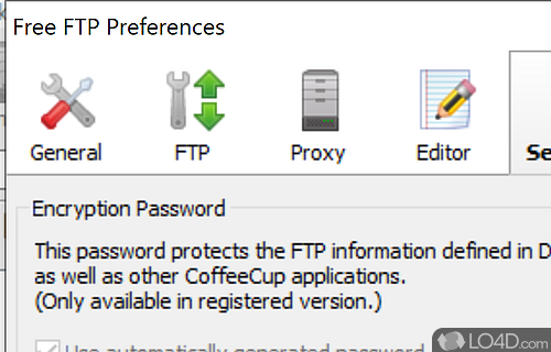 CoffeeCup Free FTP screenshot
