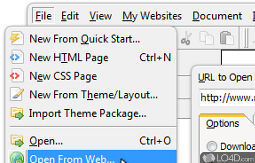 CoffeeCup HTML Editor Screenshot