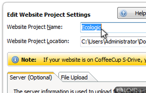 CoffeeCup HTML Editor Screenshot