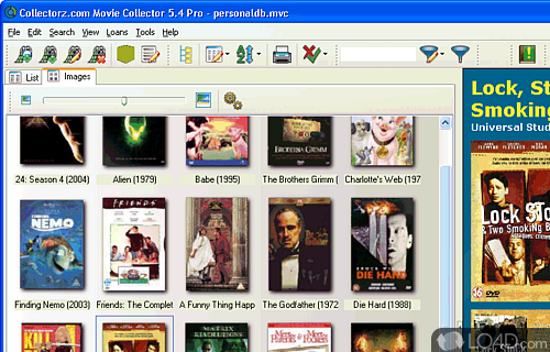 Collectorz.com Movie Collector Screenshot