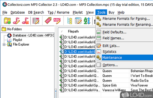 MP3 Collector screenshot