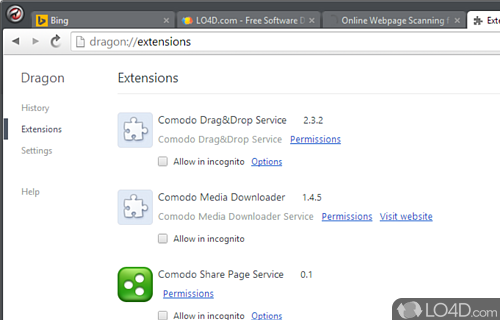 Comodo Dragon 117.0.5938.150 downloading