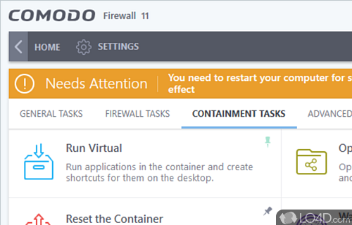 Simple yet effective firewall to protect your connection - Screenshot of Comodo Firewall