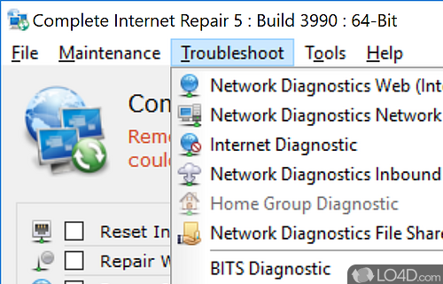 Complete Internet Repair Screenshot